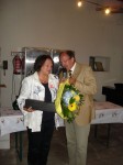 Blumen für die Bundesjustizministerin